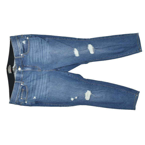 Torrid Bombshell Skinny Jeans Plus Size 22S Bombshell Skinny Premium Distressed - Picture 1 of 8